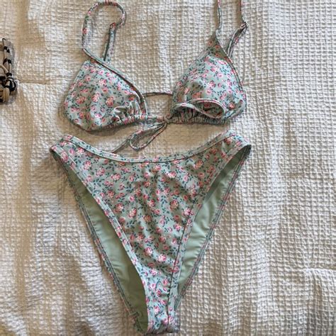 Pacsun Bikini Top Medium Bottoms Size Small Depop
