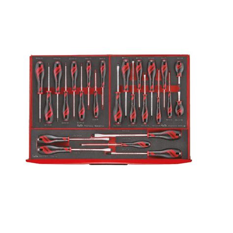 Gereedschapswagen Rood Foam Mega Master Set 6 Laden Teng Tools TCEMM699LN