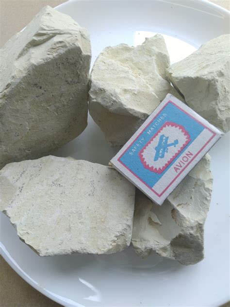 Уральская желтая глина нечищенная