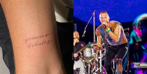 Chris Martin Tattoo