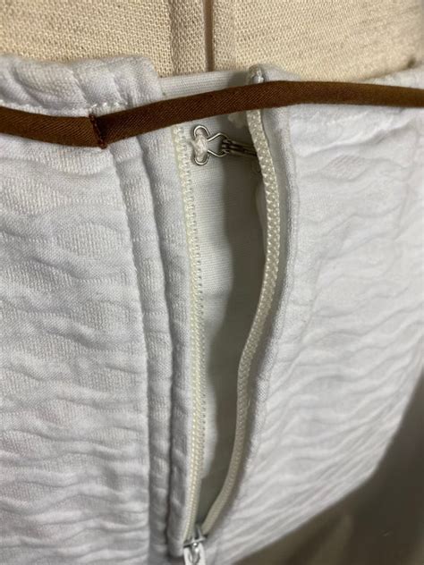 S Catalina White Bikini With Brown Gingham Trim V Gem