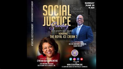 Dr Cynthia Butler Mcintyre Speaks At St Joseph Ame Church Youtube