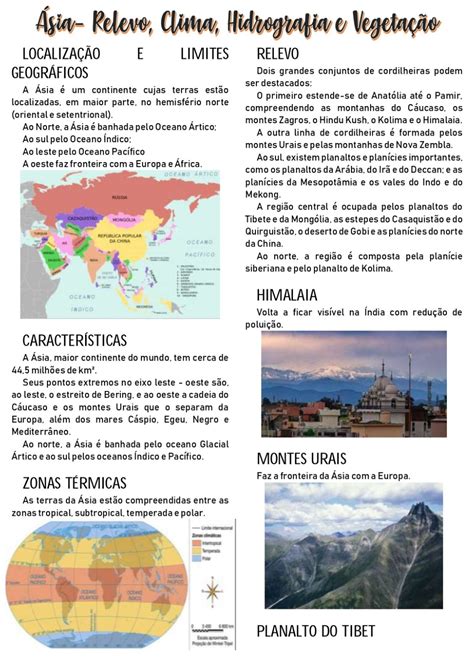 Asia Clima E Vegetação