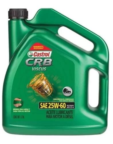 Aceite Castrol 25w60 Crb Viscus Galon 3 78 Litros Cuotas sin interés