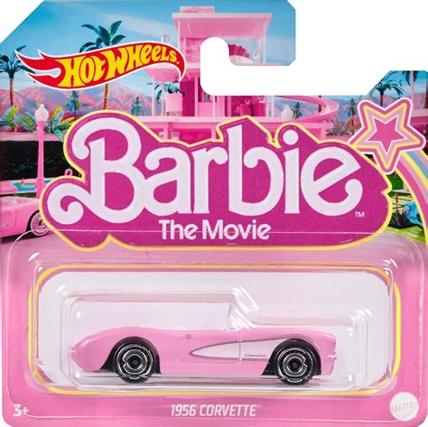 Hot Wheels Barbie Corvette Barbie The Movie Pink Amazon Au Toys Games