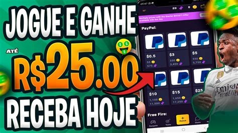 APP para GANHAR DINHEIRO JOGANDO JOGOS no CELULAR Saque Mínimo Baixo e