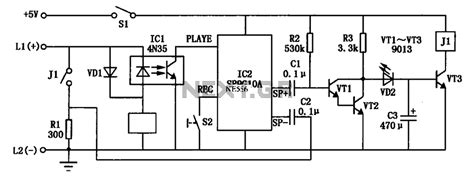 Telephone System Circuit Diagram