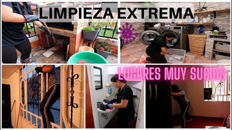 LIMPIEZA EXTREMA MUCHOS LUGARES SUCIOS PARA PARA LIMPIAR Donde