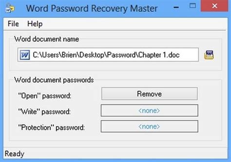 Full List Of Best 6 Word Password Remover Tools In 2022