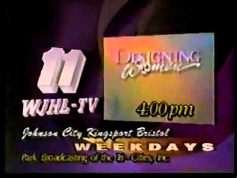 Wjhl Station Id Designing Women Promo Youtube