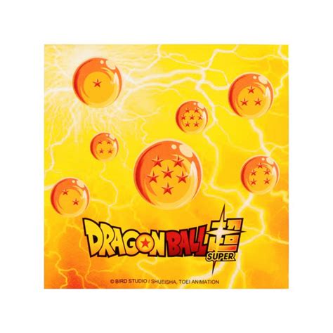 Grandes Serviettes Anniversaire Dragon Ball Z Vaisselle Jetable