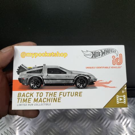 Hot Wheels Back To The Future Time Machine Clearcoat Zamac Hotwheels Id Series