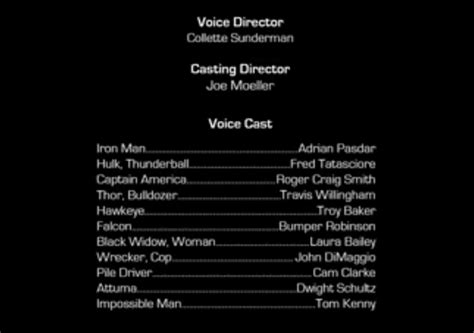 Bulldozer Voice Avengers Assemble Tv Show Behind The Voice Actors