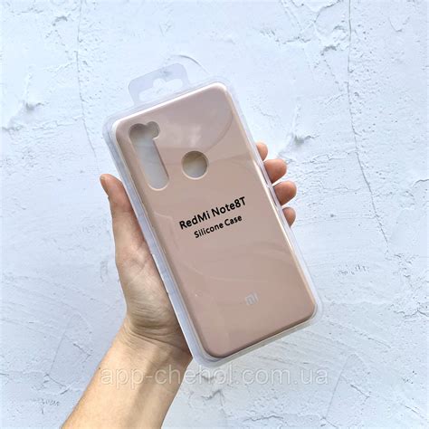 Купити Чохол на Xiaomi Redmi Note 8T Full Silicone Case пудровий ...