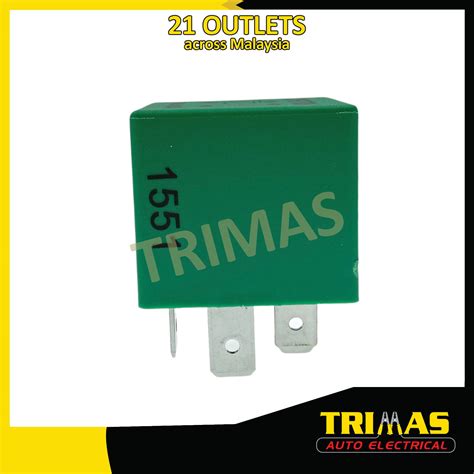 TRIMAS Original Spektron Proton Saga BLM FLX Savvy Waja 4 PIN Fan Relay