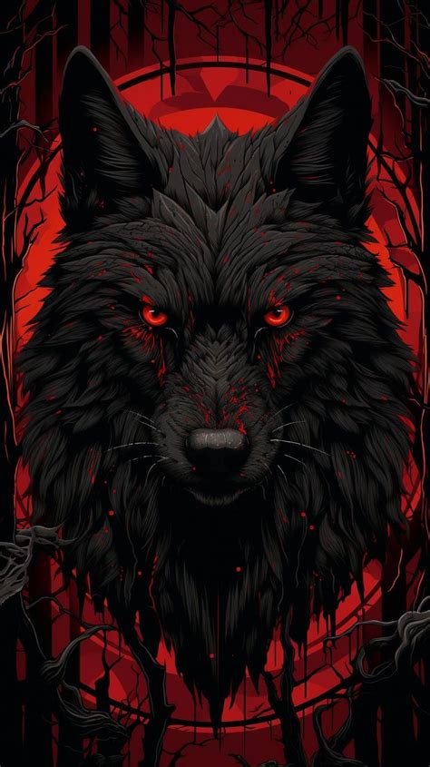 Fenrir Viking Wolf Valknut Poster By Anziehend Displate Artofit