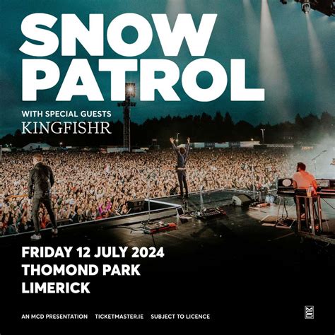 Snow Patrol Thomond Park Limerick Friday Th July Metal