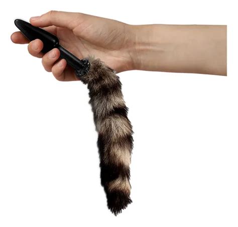 Plug Anal Er Tico De Cristal Con Cola De Zorro Greenclef Ditalador De Ano Cola Sint Tica