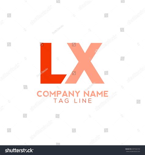 lx logo - Royalty Free Stock Vector 497556733 - Avopix.com