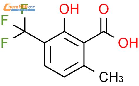 873011 52 0 Benzoic acid 2 hydroxy 6 methyl 3 trifluoromethyl CAS号