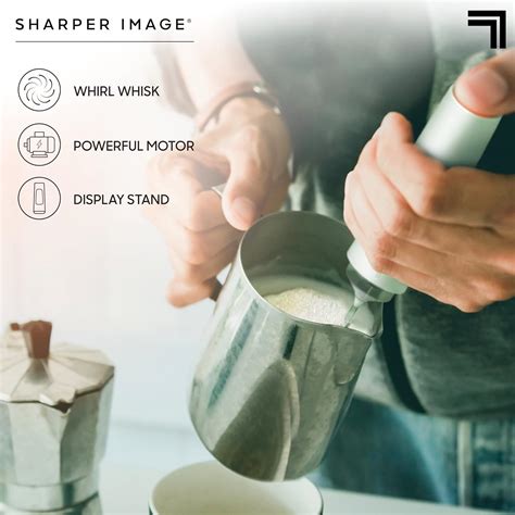 Users Are Shocked By How Quiet The Sharper Image Milk Frother Stays - RYZE Superfoods