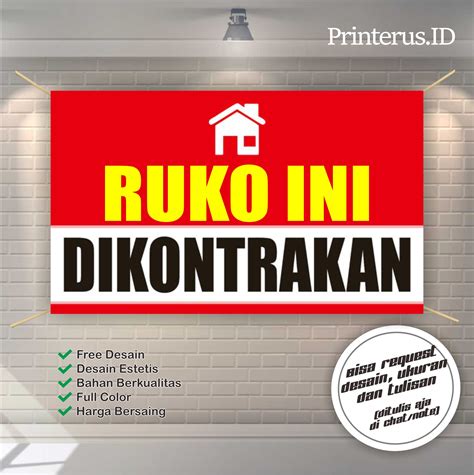 Jual Spanduk Dikontrakkan Shopee Indonesia