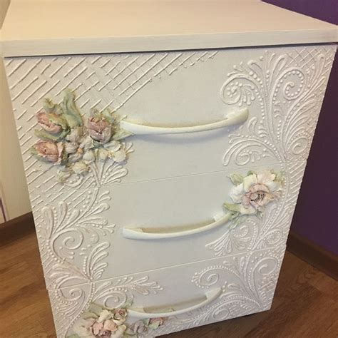 Теперь у меня красивая тумбочка в спальню 💝#ручнаяработа # ...