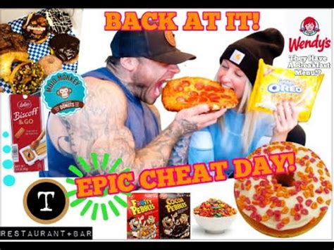 Daily Vlog DONUT Cheat Meal EPIC Cheat Day CHEAT DAY Mukbang