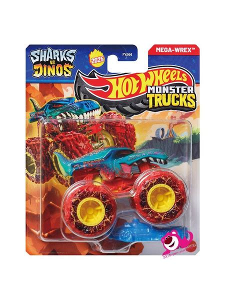 Машинка Mattel Hot Wheels Monster Trucks Монстр трак FYJ Mega Wrex New купить на OZON по