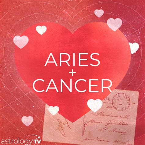 Aries and Cancer Compatibility - astrology.TV