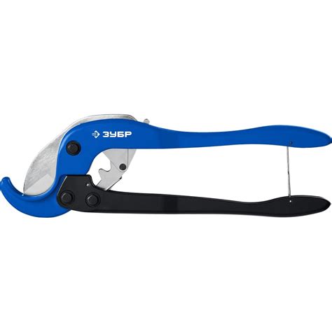Мощный двуручный труборез ЗУБР Профессионал-63 по пластиковым трубам до ...