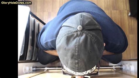 Gloryhole Gay Enjoys Blowing Nice Dick While Stroking It