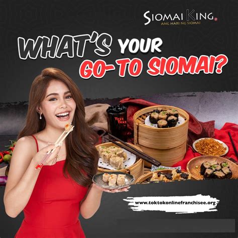 Siomai King Franchise 2023