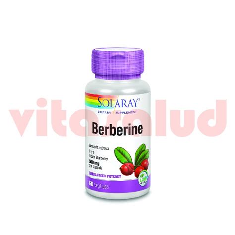 Solaray Berberine Mg Caps Vitasalud