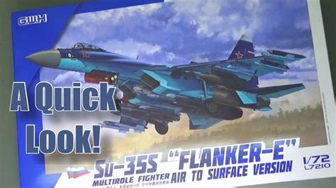 Inbox Review Gwh Su 35s ‘flanker E In 172 Scale Youtube