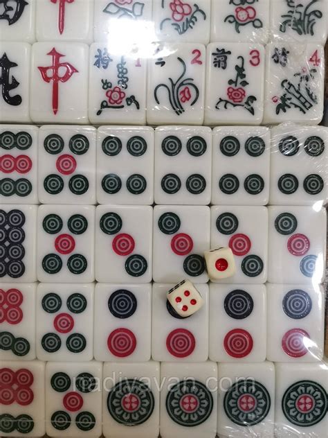 Маджонг (Mahjong) - настільна гра. пластиковий бокс - 144 кістки (ID ...