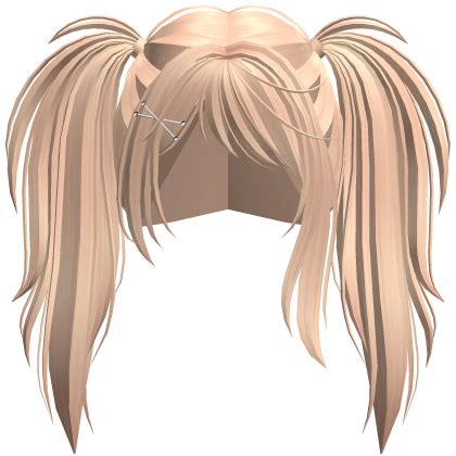Messy Fluffy Rockstar Pigtails Blonde Roblox
