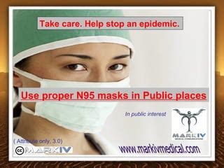 Advice On The Use Of Masks In Flu Ppt