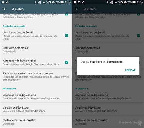 Cómo actualizar la Google Play a la última versión y para qué sirve