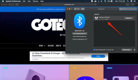 How to connect AirPods to Mac (Step-By-Step) - Gotechtor