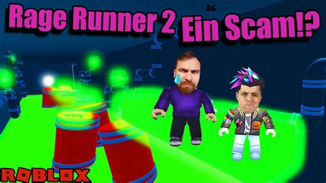 Rage Runner Teil 2 Wir Testen Einen Rage Runner Fake Roblox Deutsch Youtube