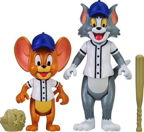 amazoncom tom jerry tom figure  packs play ball multicolor