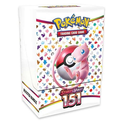 Pokemon Trading Card Game Scarlet And Violet 151 Booster Bundle Pack