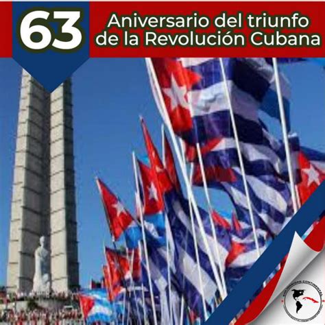 Recibe Cuba Felicitaciones Con Motivo Del 63 Aniversario Del Triunfo De La Revolución