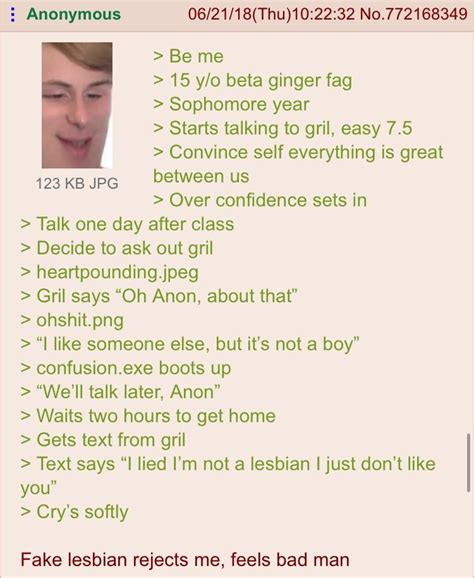 Anon Talks To A Lesbian R 4chan
