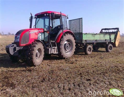 Obraz Traktor Zetor Proxima 85 Rozrzutnik Obornika Id 275025