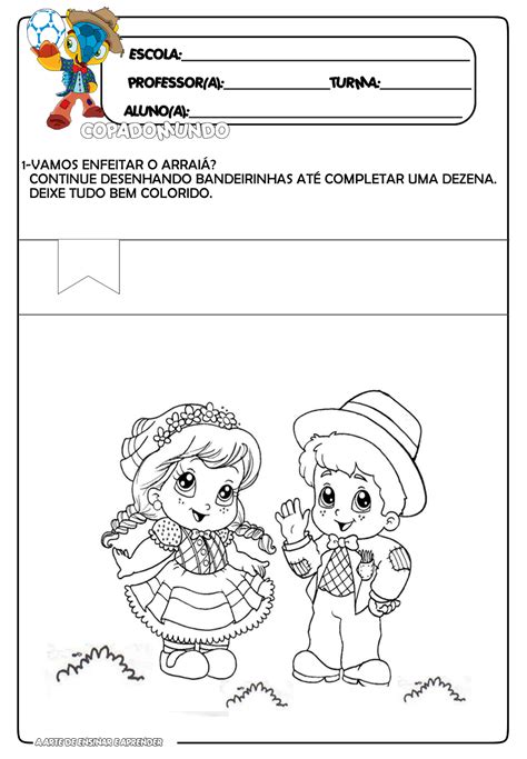 Atividades Arte Festa Junina