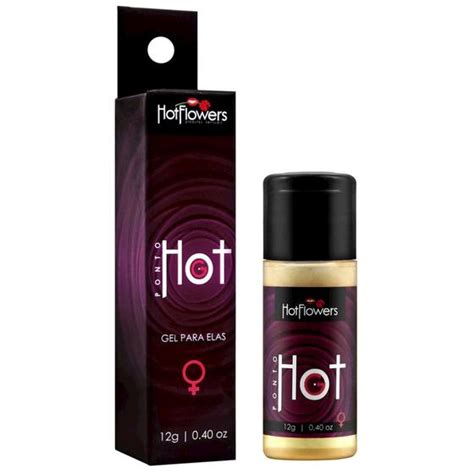Gel Corporal Excitante Ponto HOT G 12g Hot Flowers HotFlowers Gel Para Sexo Magazine Luiza
