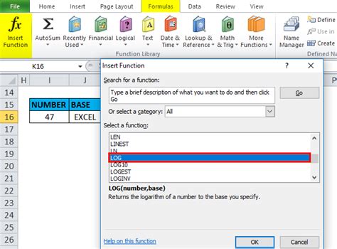 LOG In Excel Formula Examples How To Use LOG Function