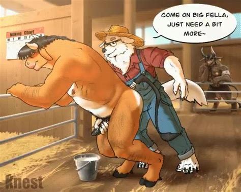 Furry Gay Milking A Bull ThisVid